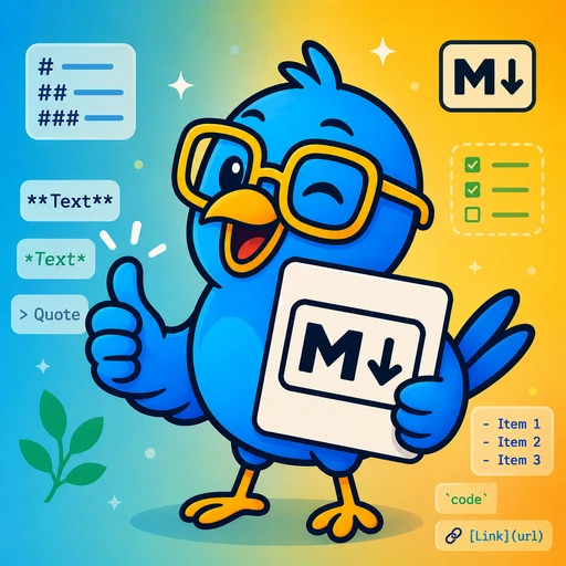Markdown Sparrow Logo