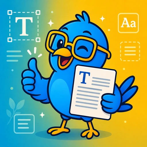 Text Sparrow Logo